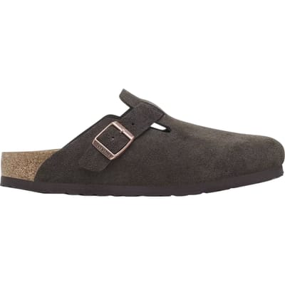 Birkenstock Boston Suede Leather Bruin