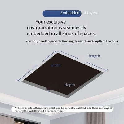 Wandventilatierooster - Luchtgitter - Luchtcirculatie Verbeteren - Roestbestendig Aluminium - 10x25cm - Wit