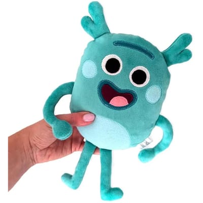 Nieuw op voorraad Grumble Bumble Nums Pluche Pop Schattig Anime Periferie Speelgoed Verjaardag Kerstcadeau in stock kaki