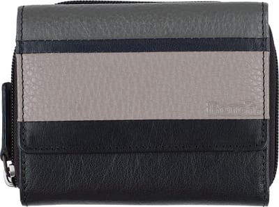 Bench Portemonnee RFID-bescherming Leder 10 cm - Dames - Horizontaal - schwarz