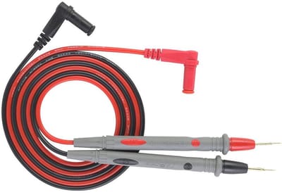 Multimeter Sondepennen - Meetpennen Set - Elektronica Testen - Hoge Geleidbaarheid Tip - 109 cm - Zwart