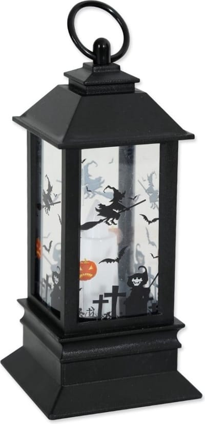 Halloween lampje - Zwart
