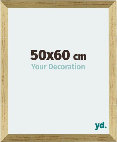 Your Decoration - Fotolijst 50x60 cm - MDF - Goud Glans - Mura
