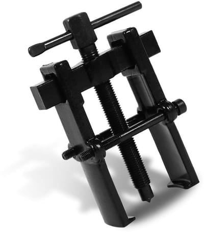 Dailygoods- Lager Trekker - Verstelbaar - Carbon Staal - Twee Klemmen - Voor Lager/Pulley - Geschikt voor Auto/Motor/Fiets - Ideaal voor Reparatie - Lagerextractor