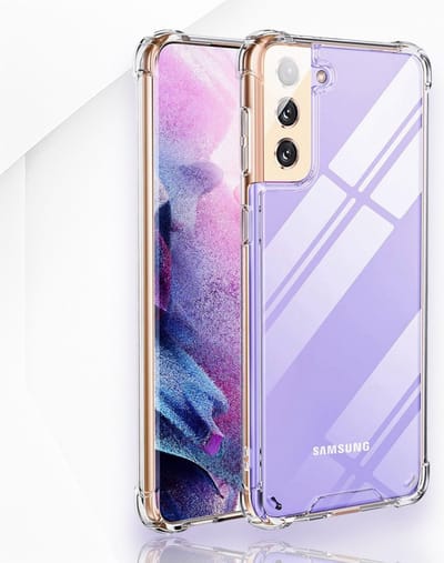 AziLine Shockproof Case Geschikt voor Samsung Galaxy S21+ 5G - Transparante Luxe S21 Plus Bescherming Hoesje - Maximaal Stevig en Premium Kwaliteit geschikt voor Samsung Galaxy S21+ Plus
