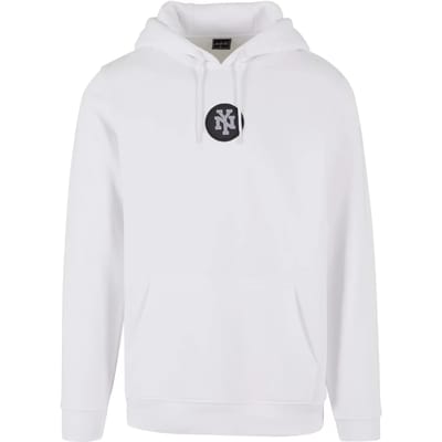 Mister Tee - NY Patch Hoodie/trui - XS - Wit