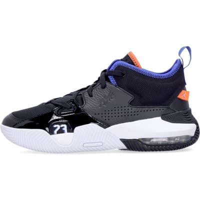 Jordan Stay Loyal 2 hoge herenschoen zwart/hyper royal/veiligheid oranje/wit