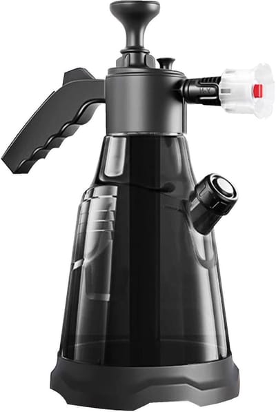 Schuimspuit Auto - Drukspuit Tuin - Auto Reinigen - Verstelbare Mondstuk - 2.3 Liter - Zwart