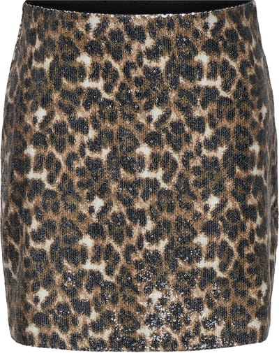 ONLY - ONLLEO SEQUINS SHORT SKIRT PNT - Dames - Rokken