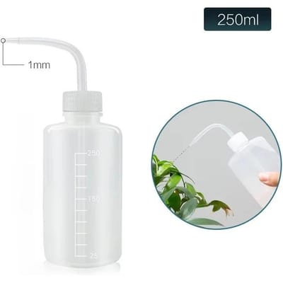 250 / 500 ml Water Tuit Gietketel Gereedschap Succulenten Plant Bloem Gieter Knijpflessen met Tuingereedschap Tuin 250ml wit