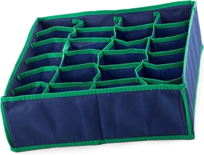 Sokken organizer - vakkenverdeling - sokken - riemen - ondergoed - bh's - 24 vakken - 34 x 30cm