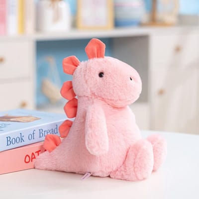 Roze Dinosaurussen Zacht Pluche Speelgoed Schattige Knuffels Dieren Dino Knuffelkussen Slaapmaatje Poppen Cadeaus Voor Prinsessen 20cm roze