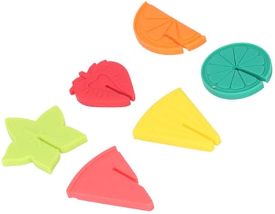 6 Stuks Wijnglas Marker Silicon Siliconen Wijnglas Herkenner Etiketten Tag Voor Mok Cup Fruit, Glas Markers Charms