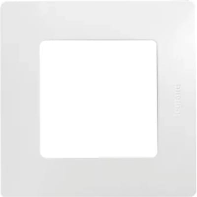 Legrand Afdekplaat Enkelvoudig Niloe Wit