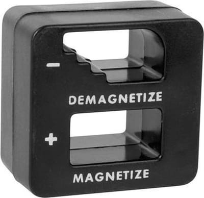 Toolland Magnetiseerder en demagnetiseerder, handig gereedschap, zwart