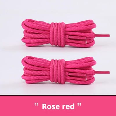 2 Paar Klassieke Ronde Schoenveters voor Sneakers Laarzen Wandelschoenen Schoenveter Oxford Heavy Duty en Duurzaam Schoenveters 90cm pink