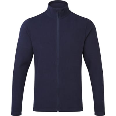 Premier Heren Recyclight Microfleece Full Zip Jas (Marine)