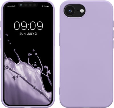 kwmobile telefoonhoesje geschikt voor Apple iPhone 17e / iPhone 16e - Hoesje voor smartphone - Back cover in lavendel