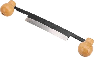 Dubbele Dia-resistente Houten Handgreep Boomschors Peeler voor Efficiënt Schorsen en Tuinieren
