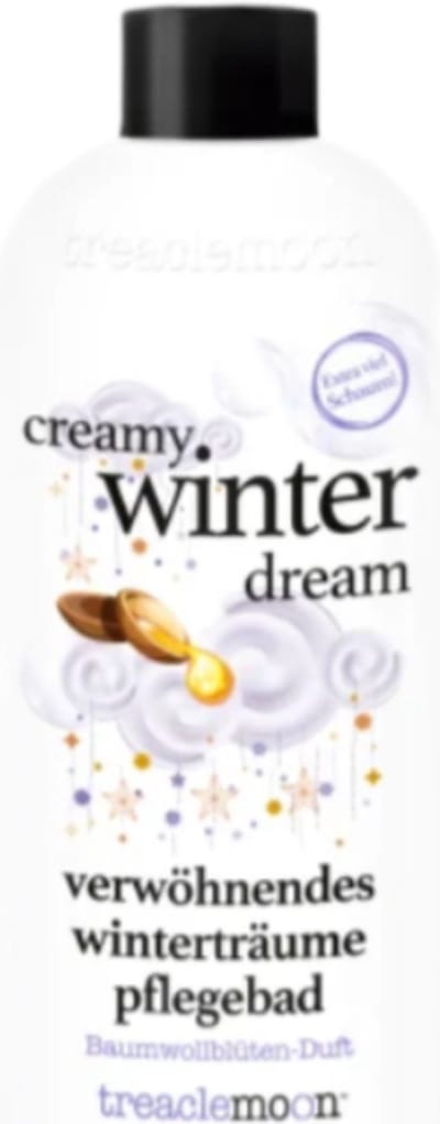 Winter Badschuim Creamy Winter Dream - Treaclemoon | 425 ml | Ontspannende Badschuim - Kerst Winter Badschuim Limited Edition 2024