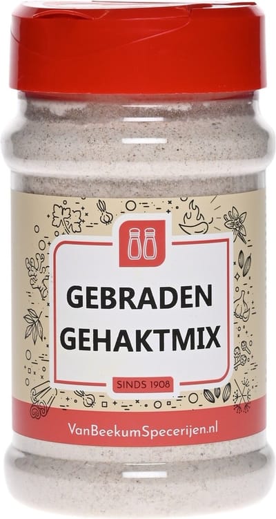 Van Beekum Specerijen - Gebraden Gehaktmix - Strooibus 160 Gram