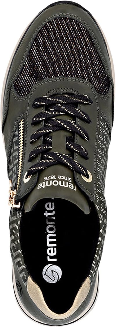 Gloria-sneakers met veters en rits
