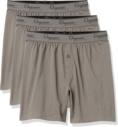 3-Pack Heren Boxershorts - 100% Zacht Biologisch Katoen