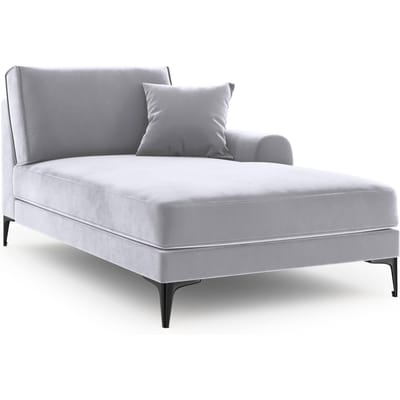 Chaise longue Madara rechts velvet | Mazzini Sofas