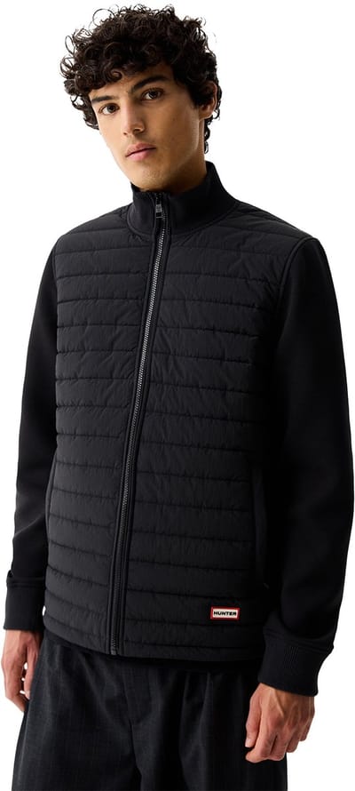Hunter - Men's Hume Baffle Body Jacket Hunter Black - Maat M