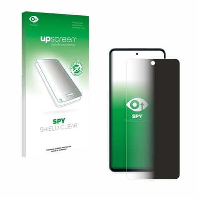 upscreen - privacy screenprotector voor Oppo A5 - Folie Beschermfolie Blauwlichtfilter