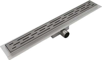 RVS Douchegoot 70 cm Geborsteld Gun Metal