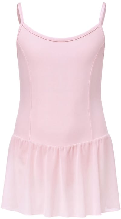 Dancer Dancewear® Balletpakje roze | Balletpak met rokje voor meisje | "Cinderella" | Kleding maat 86/92 | Maat 3 jaar