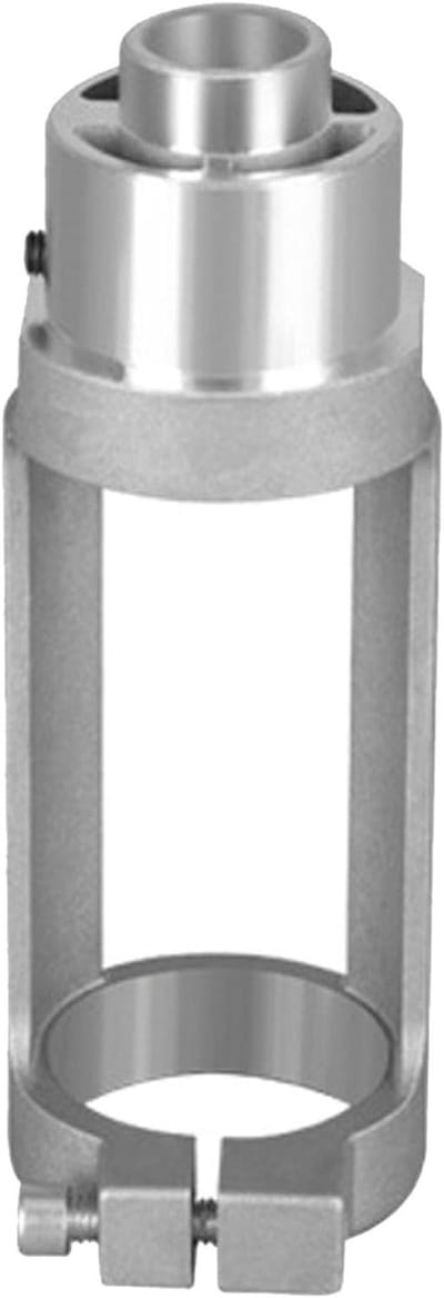 NTHProducts - Drilling Adapter met Vierkant Gat - Aluminium Boor Bevestigingsbeugel - Geschikt voor Boorhouders 38-43 mm - Voor Houtbewerking - Profess...