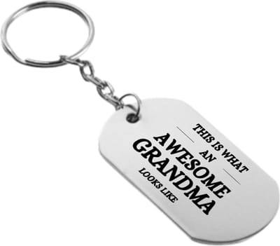 Akyol - dit is hoe een geweldige oma eruit ziet sleutelhanger - Oma - familie - cadeau - 54 x 29mm
