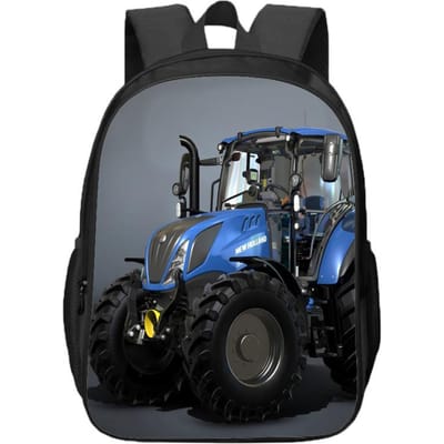 Farming Simulator Dubbellaagse Rugzakken voor Jongens en Meisjes voor Leerlingen van de Basisschool en Middelbare School