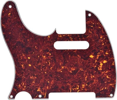 Vintage Telecaster 5 Hole Pickguard Scratch Plate voor USA/Mexicaanse Gitaren - Tortoise Design, Hoogwaardige Bescherming, Eenvoudige Installatie