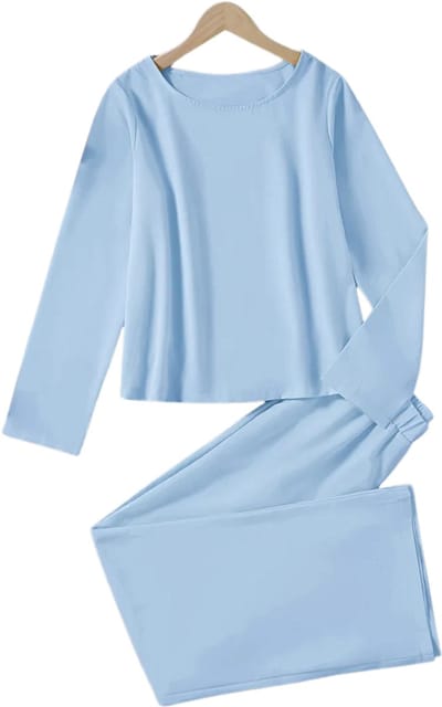 Livano Linnen Broek Dames - Zomerbroek - Volwassenen - Lange Broek - Pantalon - Strandbroek - Zomer - Ibiza Stijl - Lichtblauw - Maat S