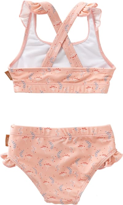 Fresk UV Bikini voor Meisjes 74 -Zwemkleding met UV-bescherming UPF 50 - Sneldrogend - Tweedelig Zwempak - Bikiniset Meisjes - Roze - Mimosa