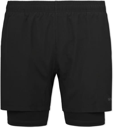 SNOCKS 2-in-1 Sportshort Heren – Trainingsshort met Binnenbroek – Ademend & Sneldrogend – 4-Way Stretch – Met Ritszakken – 1 Stuk