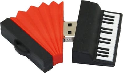 Accordeon 128GB 3.0 usb stick -1 jaar garantie – A graden klasse chip, muziek instrumenten usb stick