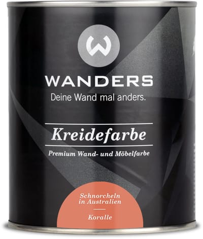 Wanders24 Krijtverf meubelverf – Koraal – Mat – 750 ml