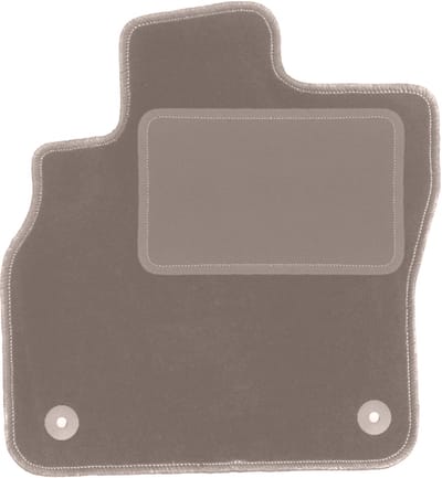 Beige bestuurdersmat voor: Audi Q3 II F3 SUV (2018-)
