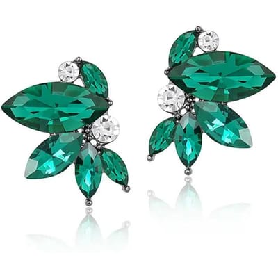 Dames Oorbellen in Vleugelvorm, Modieus, Exquis en Gepersonaliseerd, Veelzijdige Sieraden Oorbellen voor Dames Dagelijks/Feestkleding. groen