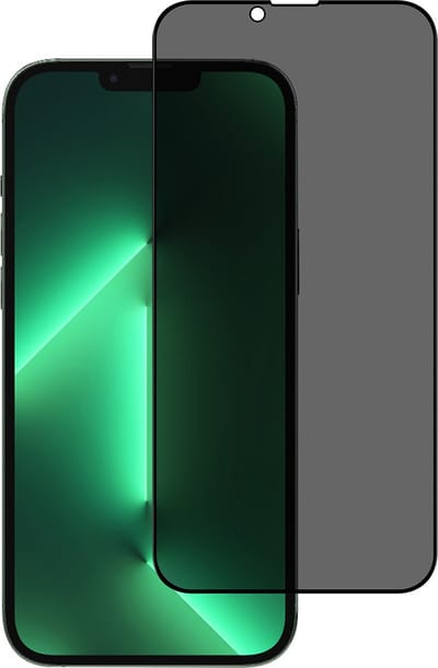 UNIQ Accessory iPhone 13 Pro Max Privacy Glass Screenprotector - Zwart