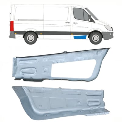 Reparatie voorste trap voor Mercedes Sprinter 2006-2018 / Links + Rechts / Set