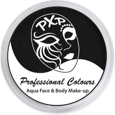 PXP Professional Colours - Schmink - 10 gram - Black - Zwart - Halloween - Piet