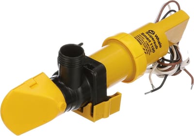 Automatische Lenspomp 12V met Vlotterschakelaar - Laag Profiel voor Boten