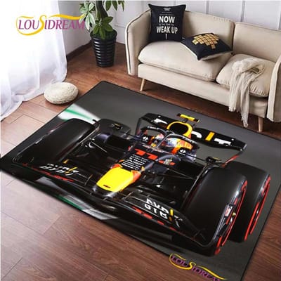Raceauto Patroon Kleed voor Slaapkamer Woonkamer Tapijt voor Keuken Vloermatten Huisdecoratie Alfombra Kinderspel Antislip Vloerkussen Kleed 80*160cm
