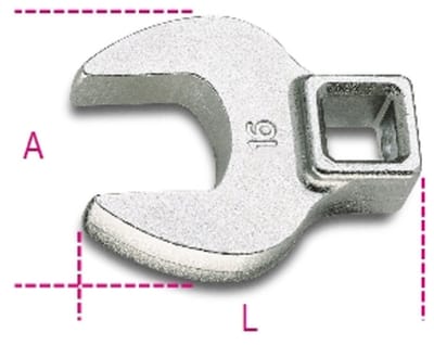 3/8” kraaienpoot steeksleutels 910CF 10