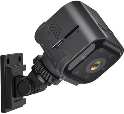 Narvie Mini Wifi Camera 1080P – Compact & Discreet – Nachtzicht & Afstandsbediening – Draadloze Beveiligingscamera – Eenvoudig Op te Hangen